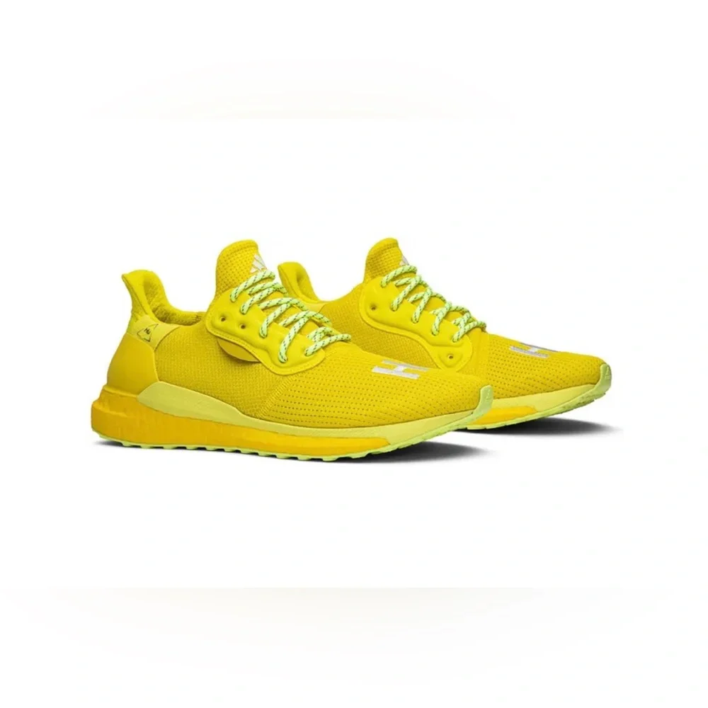 adidas x Pharrell x Solar Hu Glide Bright Yellow